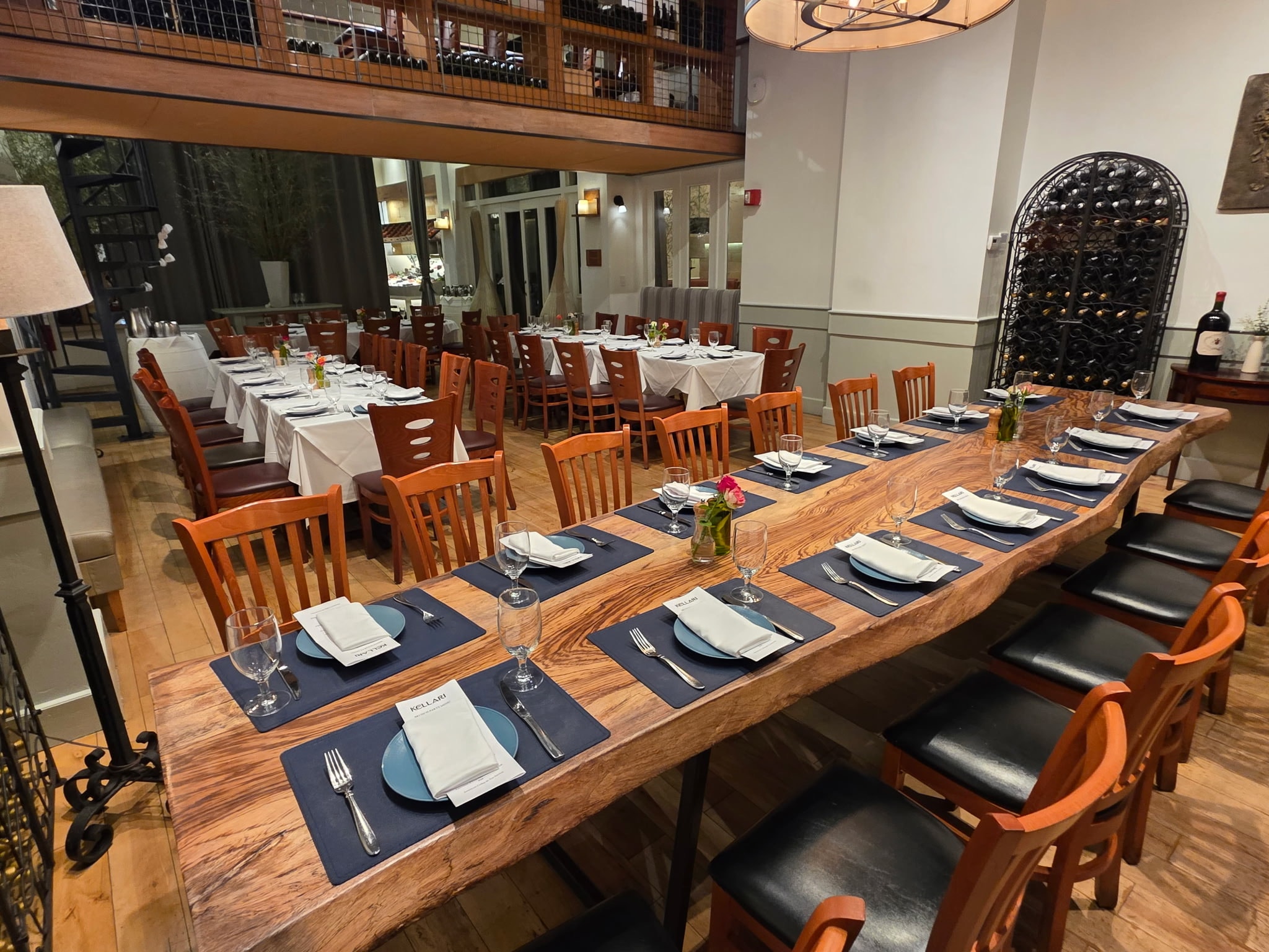 Kellari Taverna private event food spread