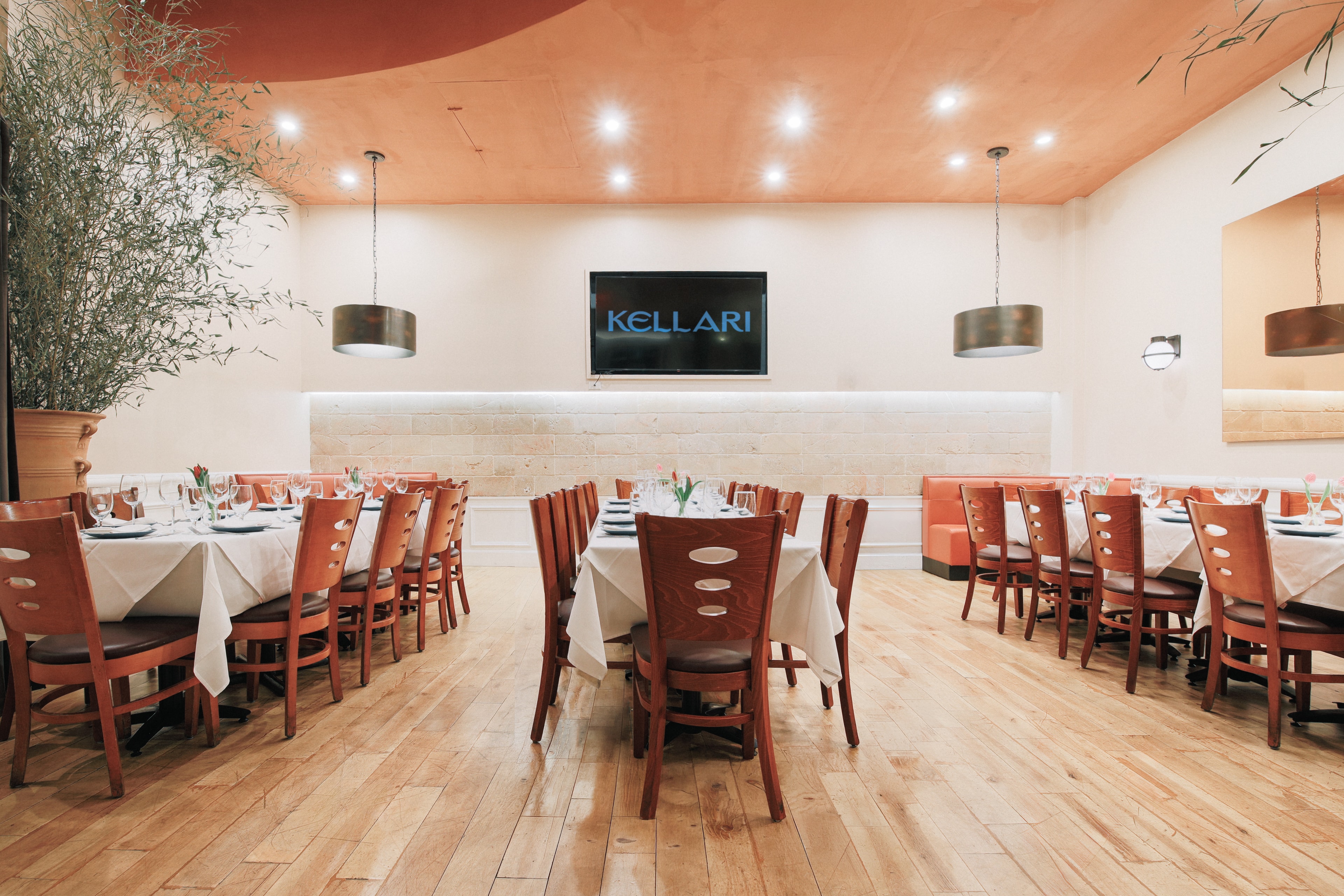 The Main Dining Room at Kellari Taverna